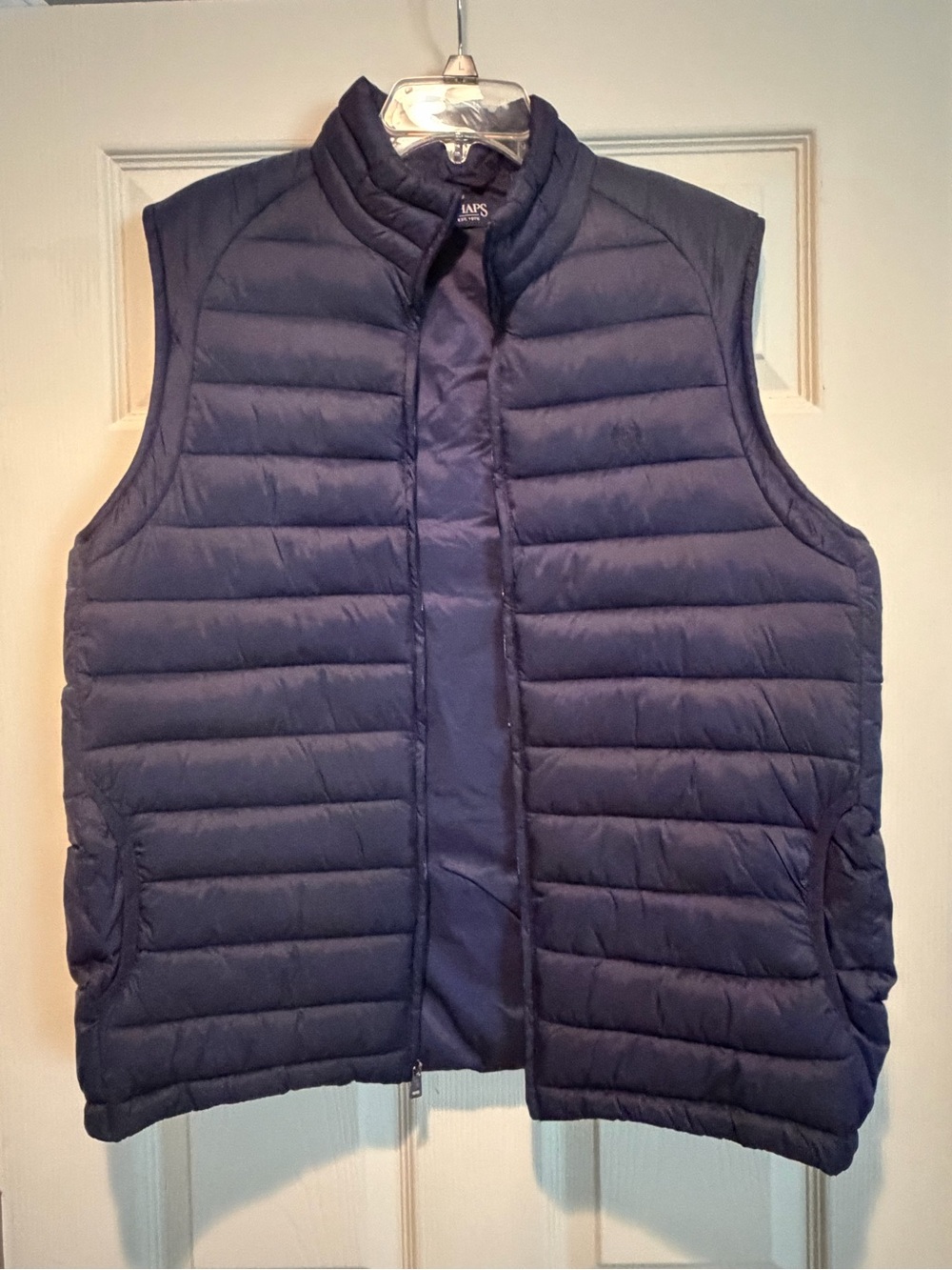 Chaps Men's Navy Quilted Puffer Vest